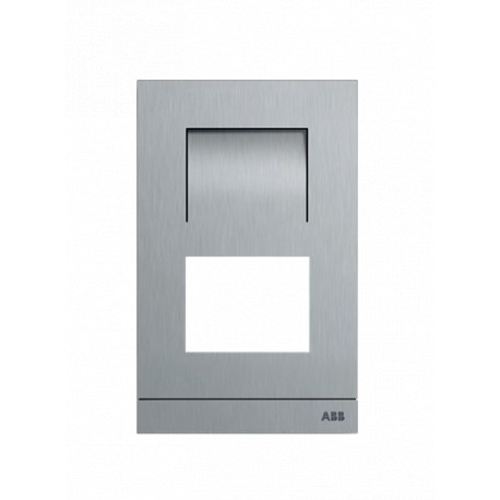 Niessen 2TMA210010X0004 Plate of street audio, exterior, without button, size 1/2, OX
